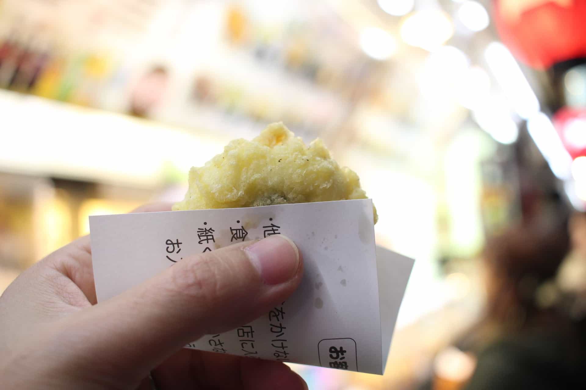 浅草といえば、揚げ饅頭