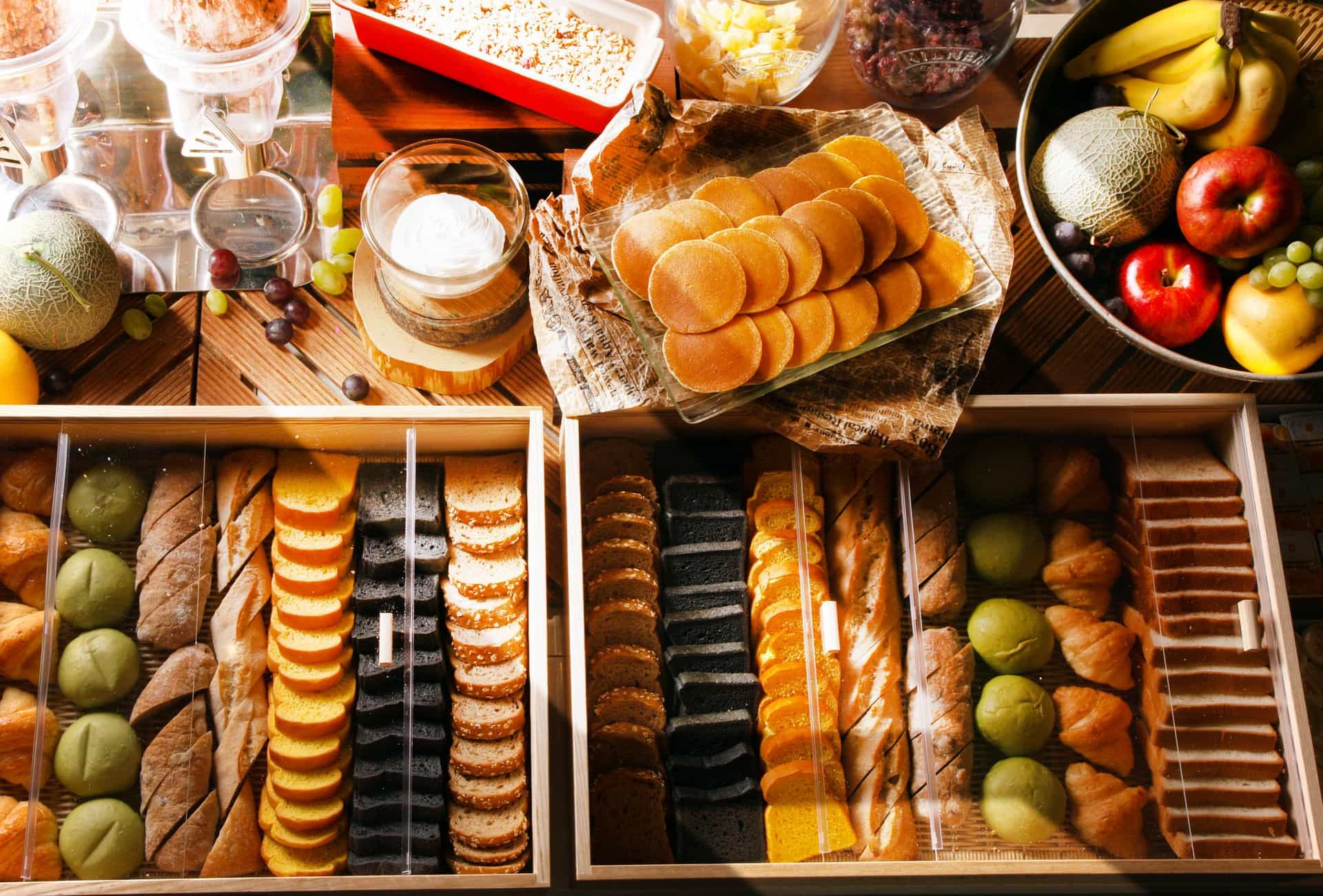 【朝食ブッフェ】