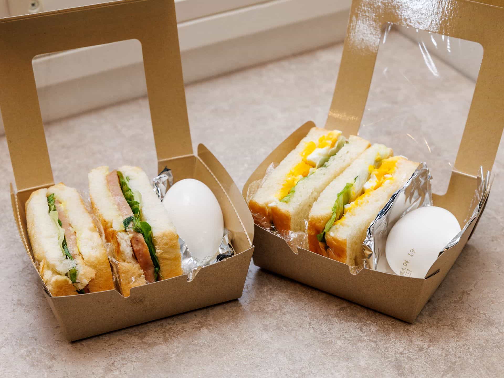 軽食バスケットの一例