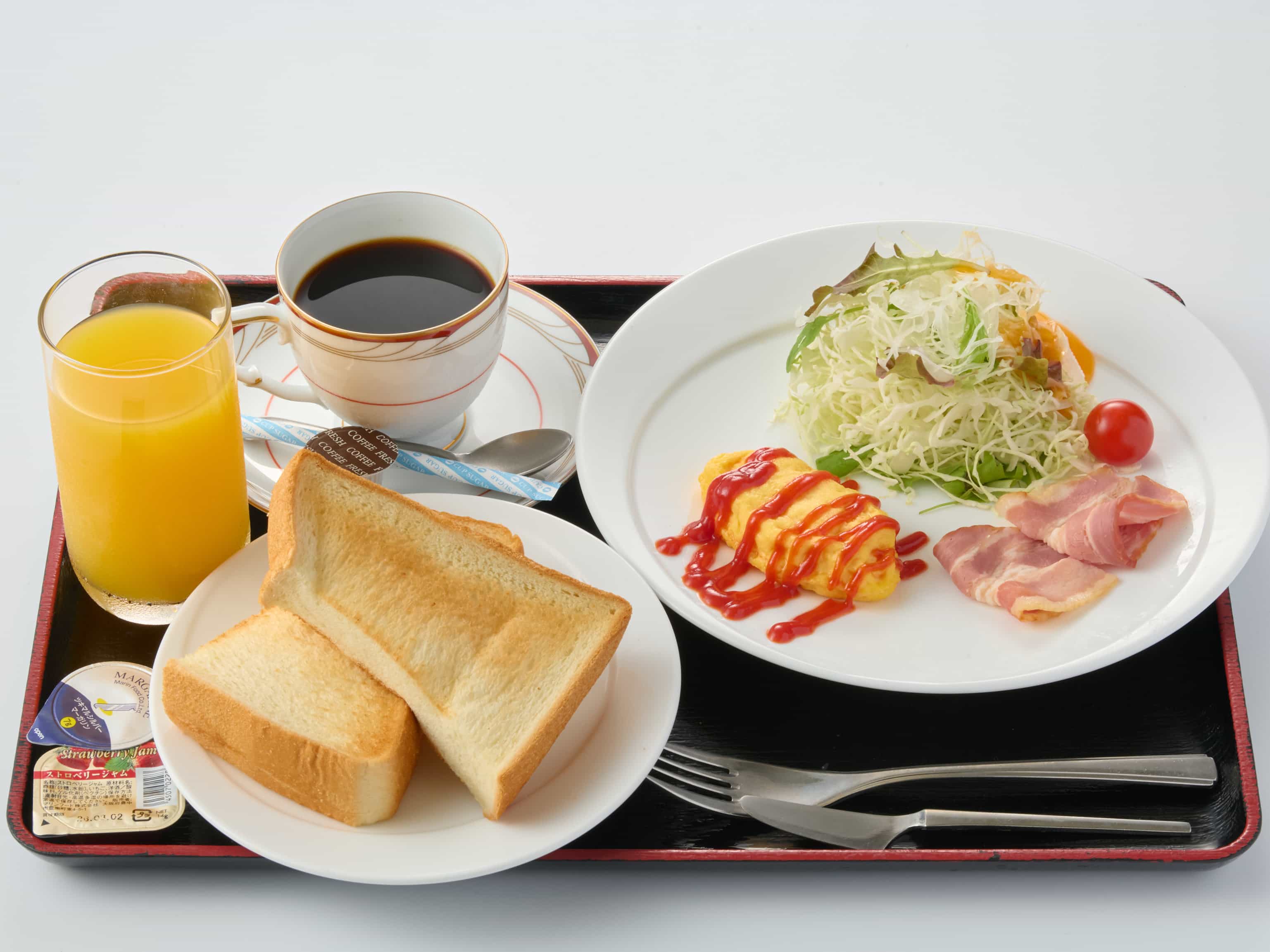 朝食