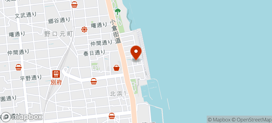 map of hotel at 131.5070781, 33.28050697