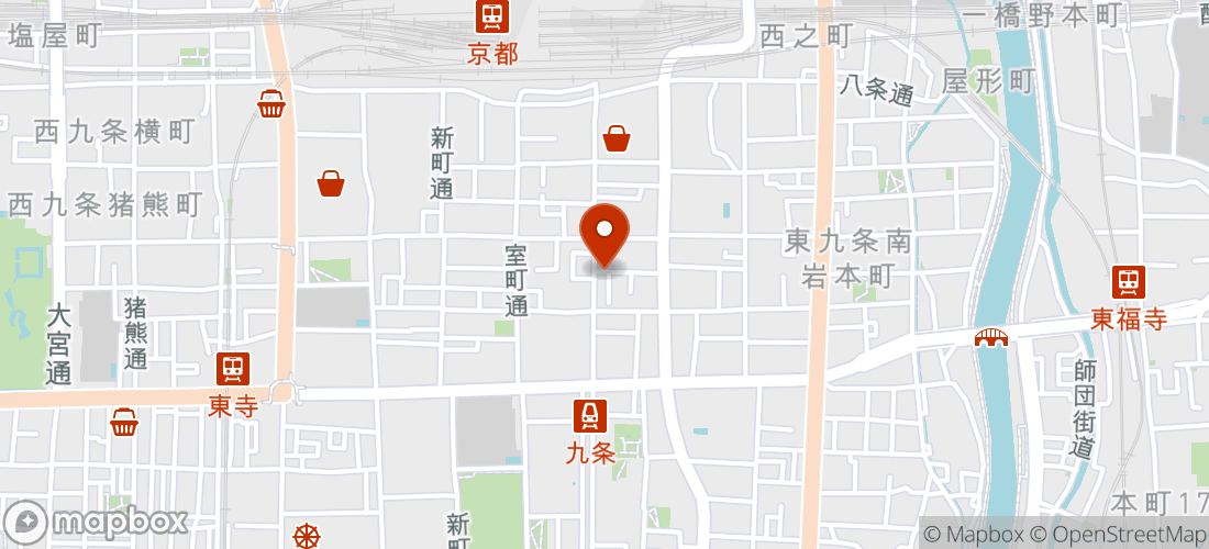 map of hotel at 135.7599437, 34.98133073