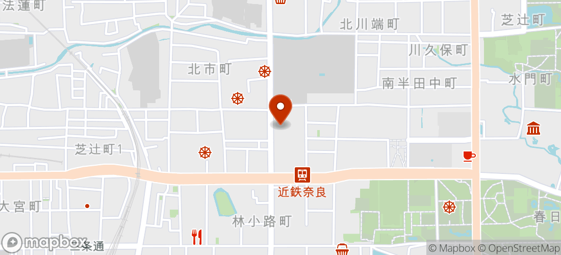 map of hotel at 135.8265012, 34.6860759