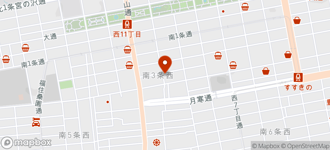 map of hotel at 141.3437341, 43.05590386