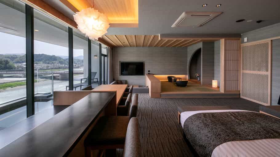 スイート和洋室 SAKURA<客室露天温泉>【禁煙】