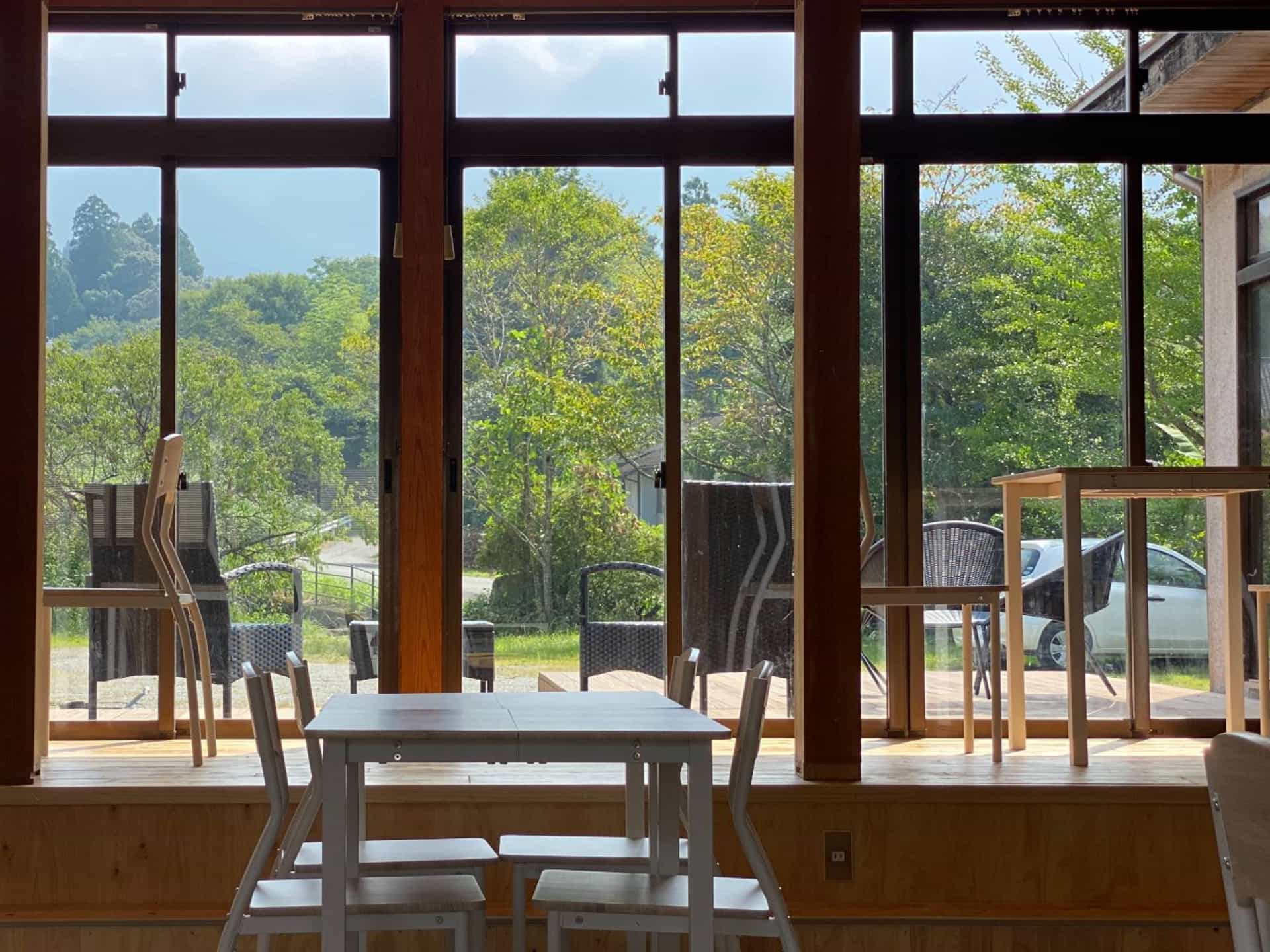 Scenery inside the facility