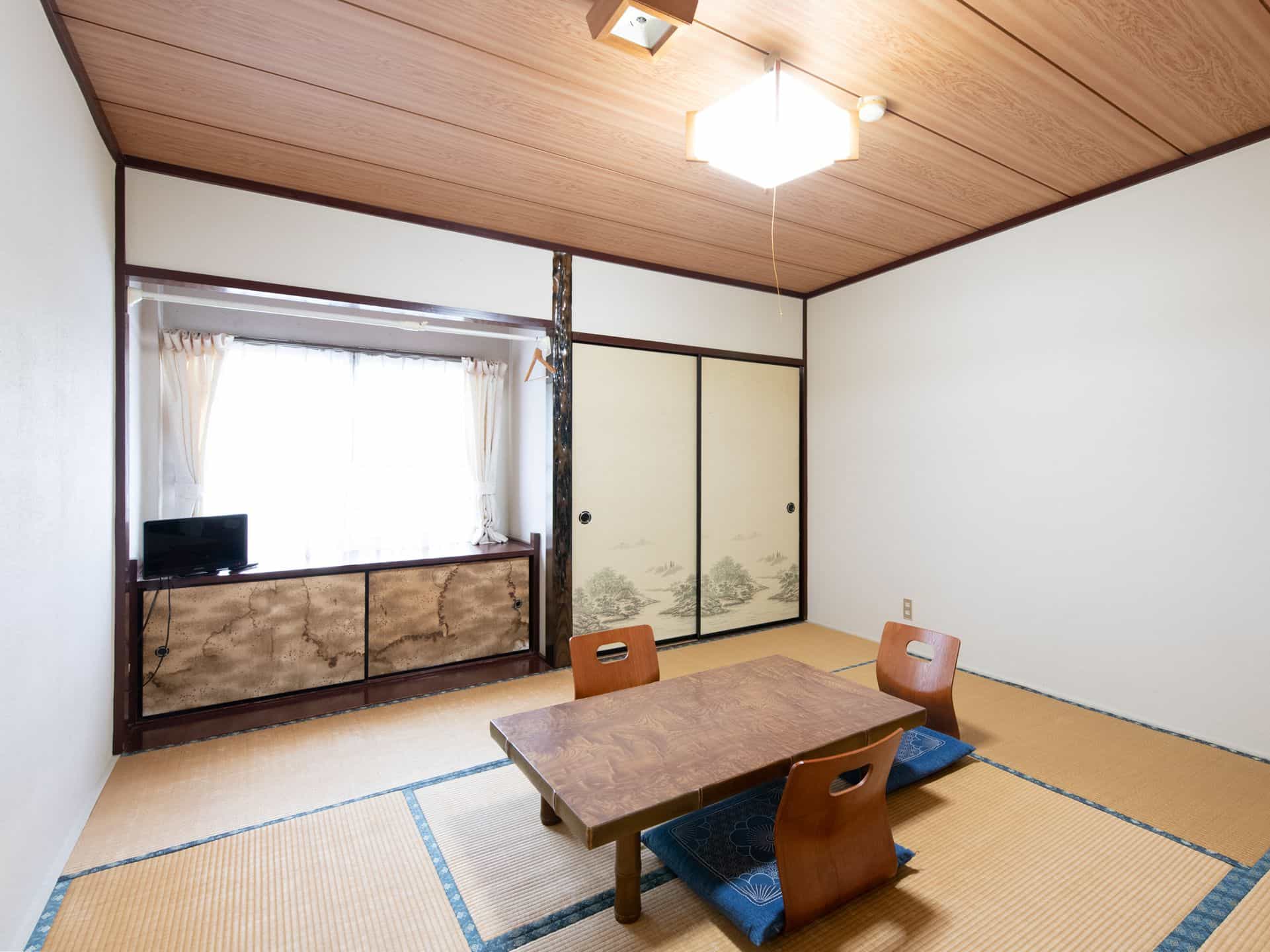 和室三人部屋(バス・トイレ無し)