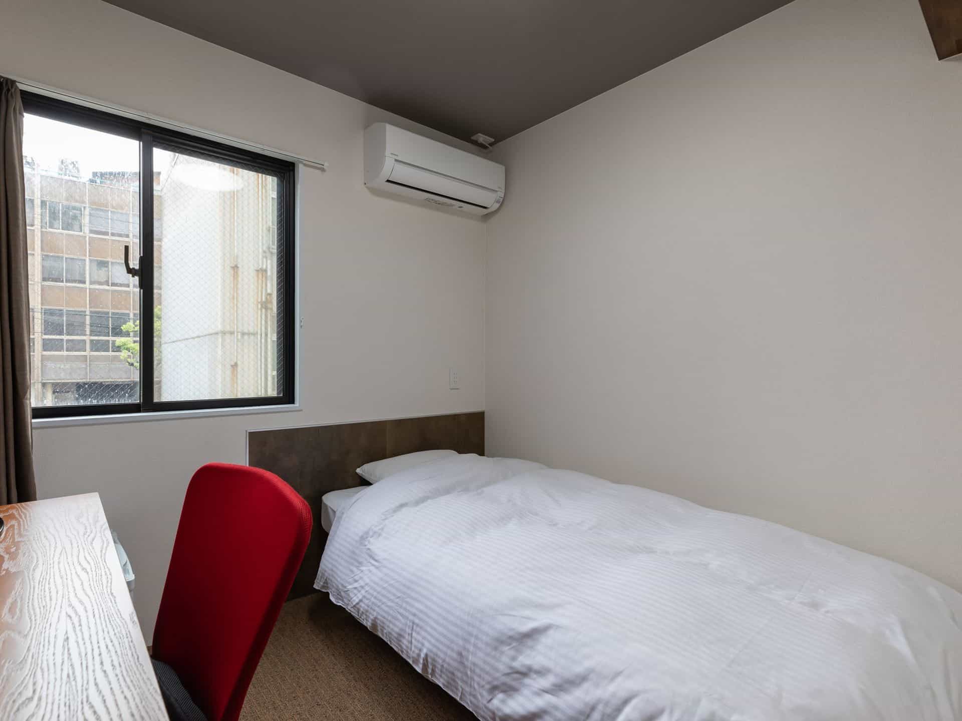 【禁煙】シングルルーム(バス・トイレ共用)