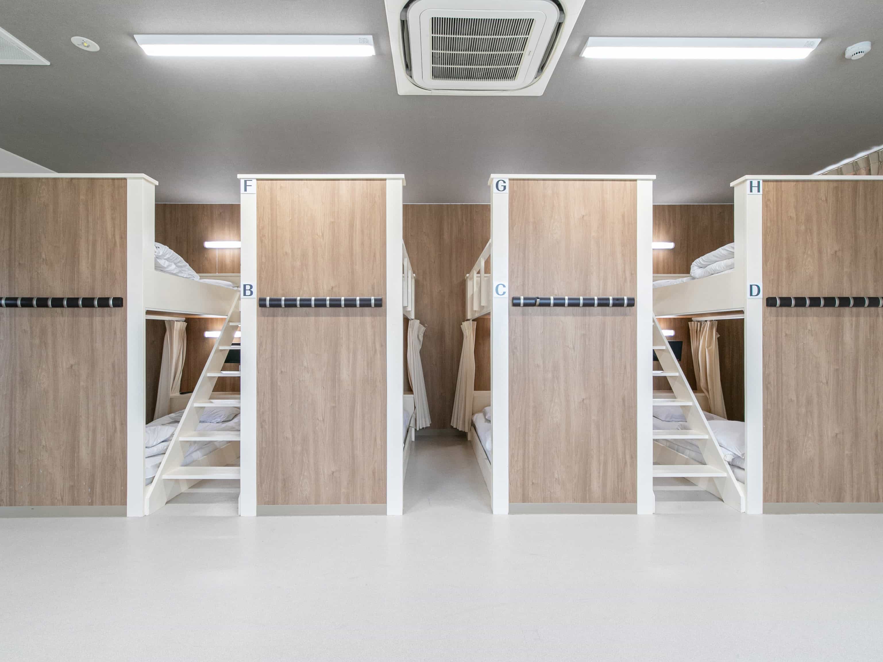 大部屋2段ベッド(バス・トイレ共用)【禁煙】